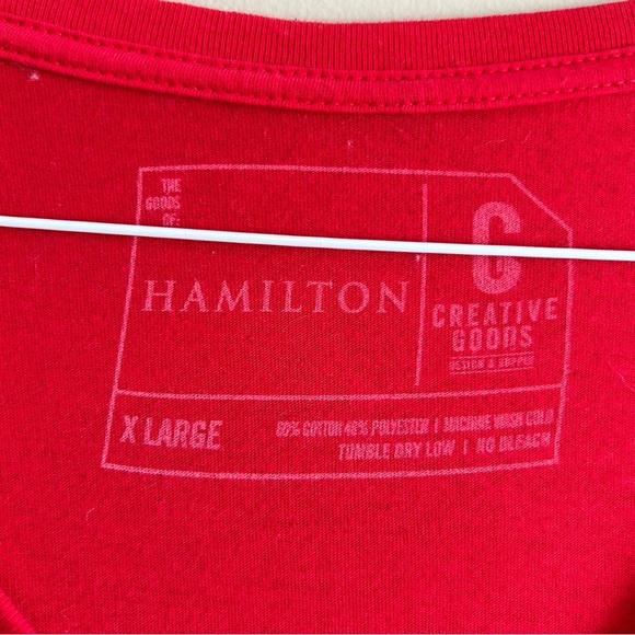 Hamilton Broadway Show Shirt .  Nice logo on the front. - Picture 8 of 10
